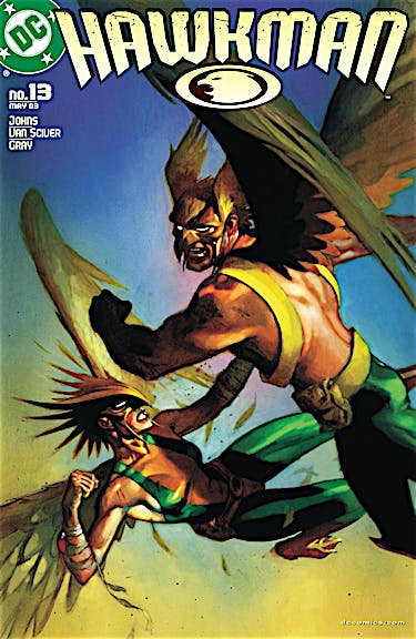Hawkman (2002-) #13 preview images