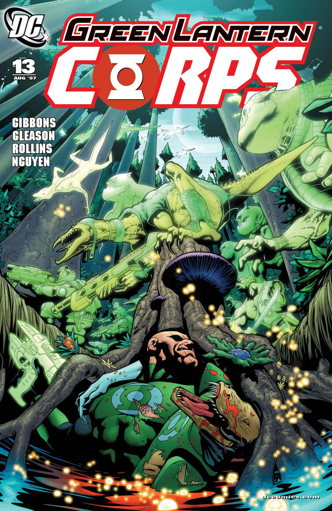 Green Lantern Corps (2006-) #13 preview images