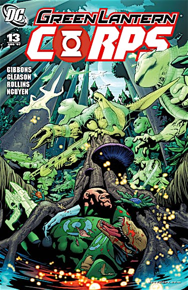 Green Lantern Corps (2006-) #13 preview images
