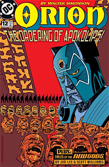 Orion #12 preview images