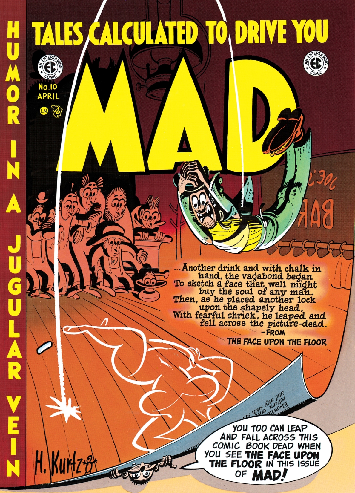MAD Magazine #10 preview images