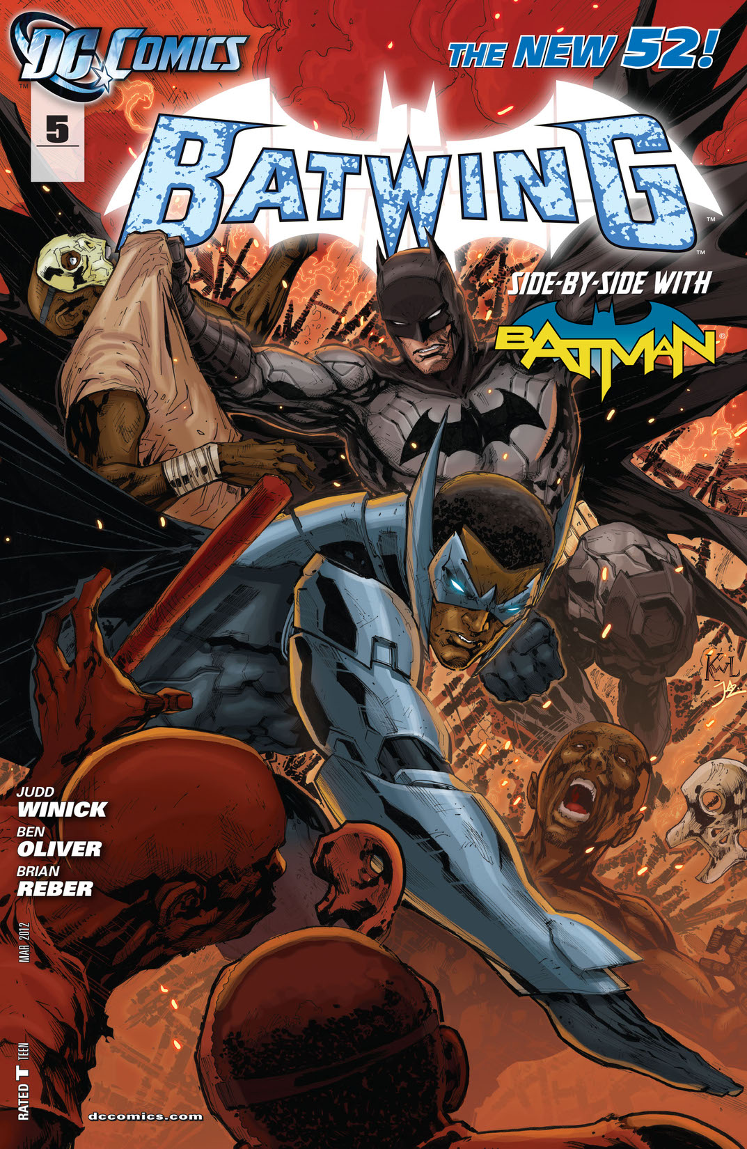 Batwing #5 preview images