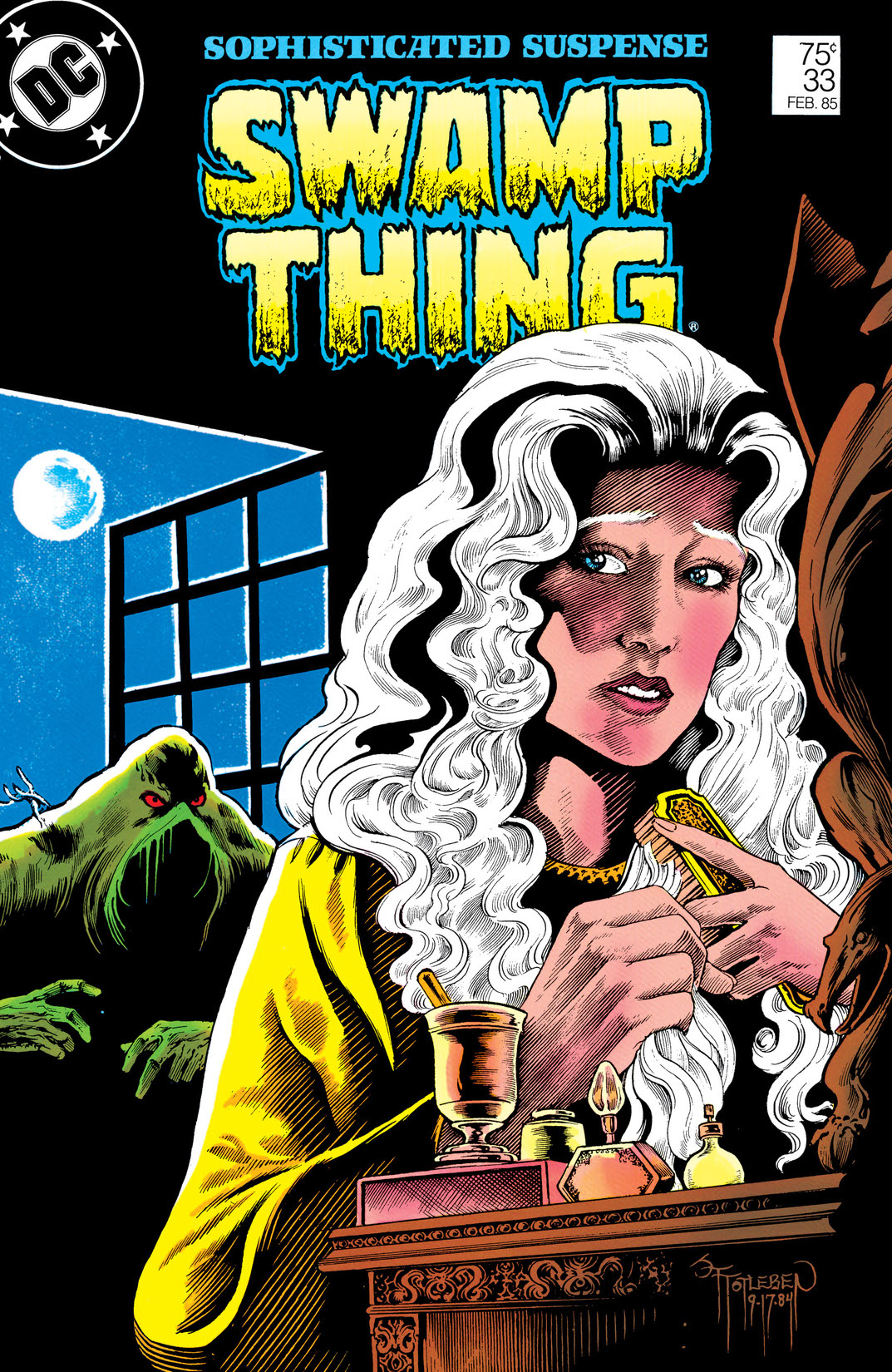 The Saga of the Swamp Thing (1982-) #33 preview images