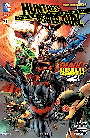Worlds' Finest (2012-) #25 preview images
