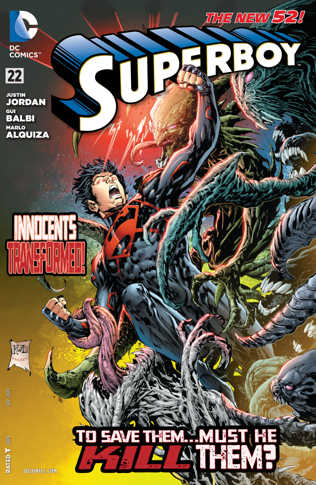 Superboy (2011-) #22 preview images