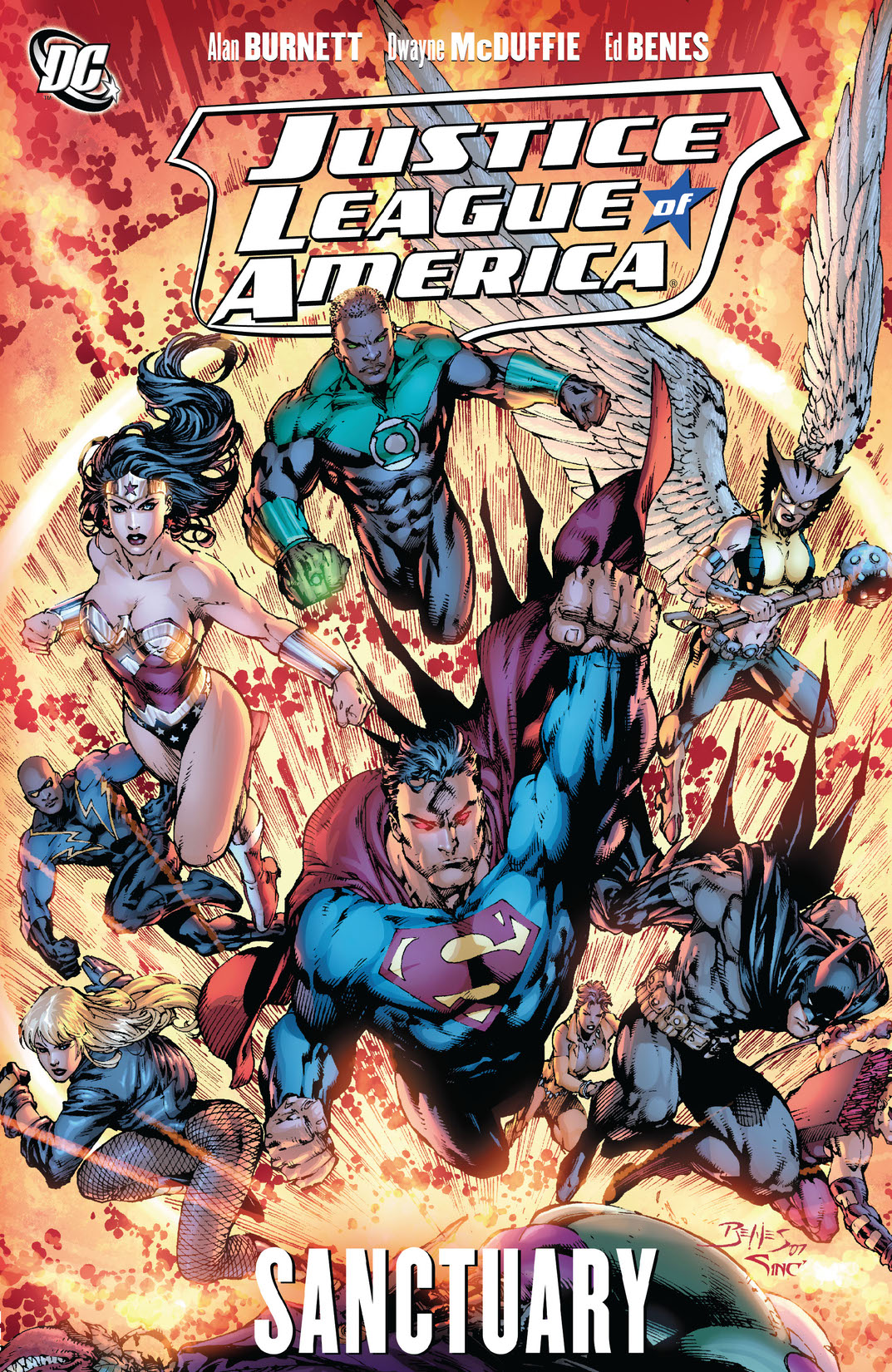 Justice League of America: Sanctuary V. 4 preview images