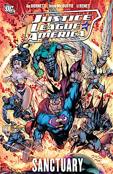Justice League of America: Sanctuary V. 4 preview images