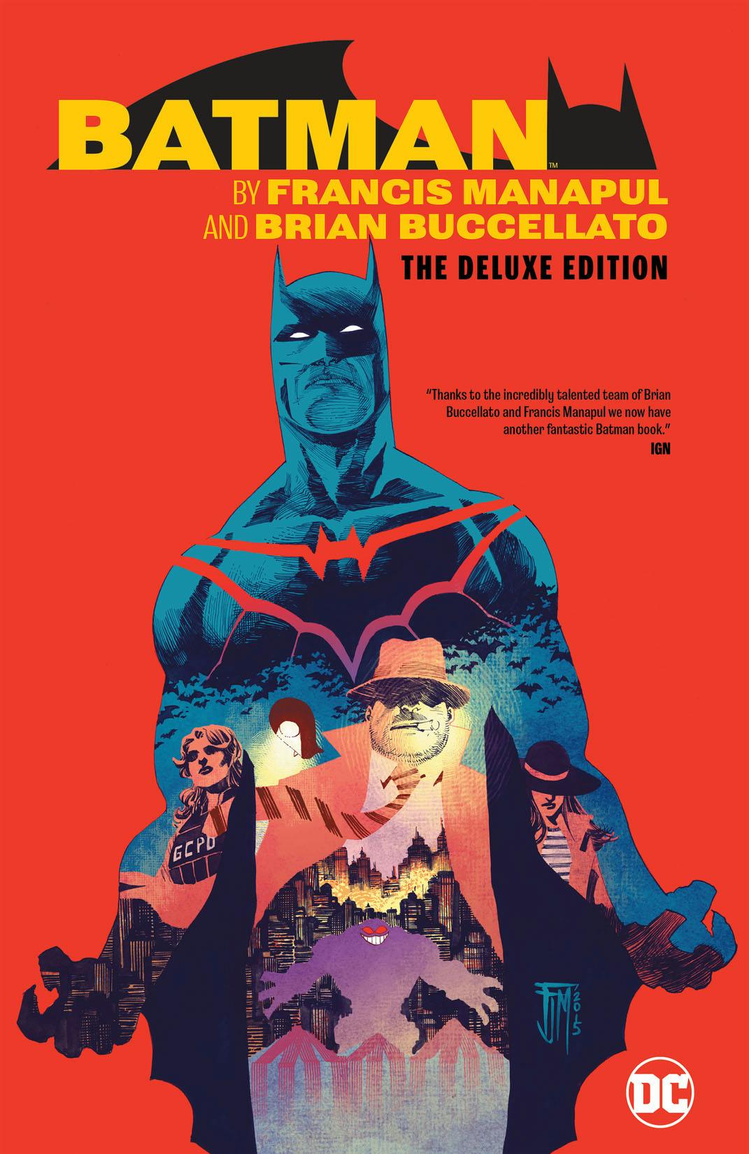 Batman by Francis Manapul & Brian Buccellato Deluxe Edition preview images