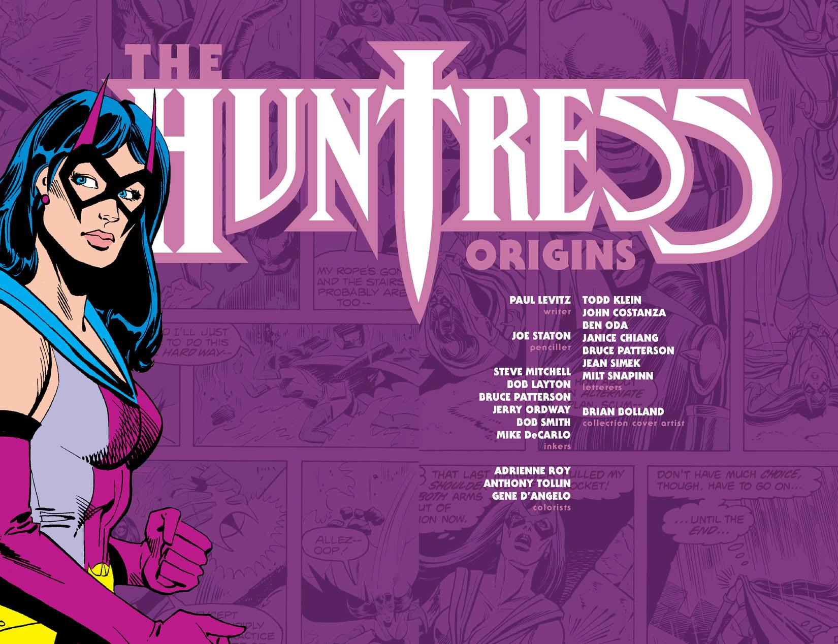 The Huntress: Origins series preview2