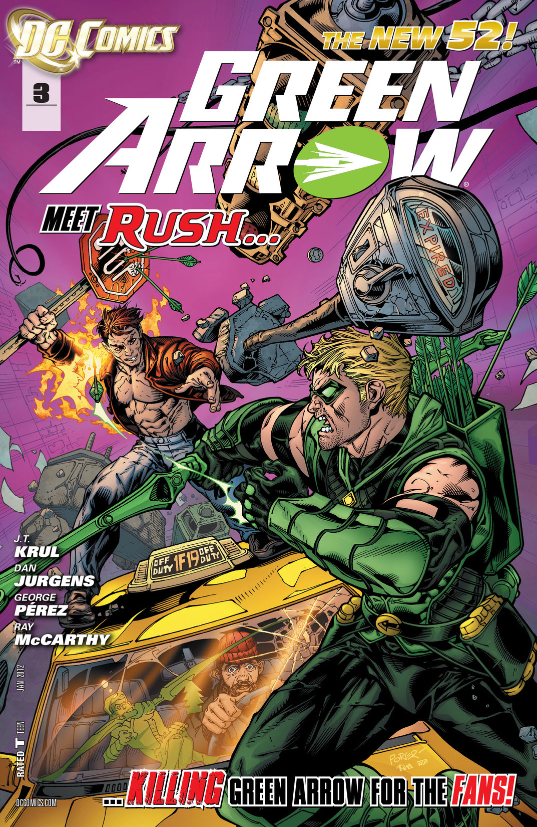 Green Arrow (2011-) #3 preview images