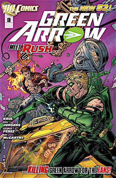 Green Arrow (2011-) #3 preview images