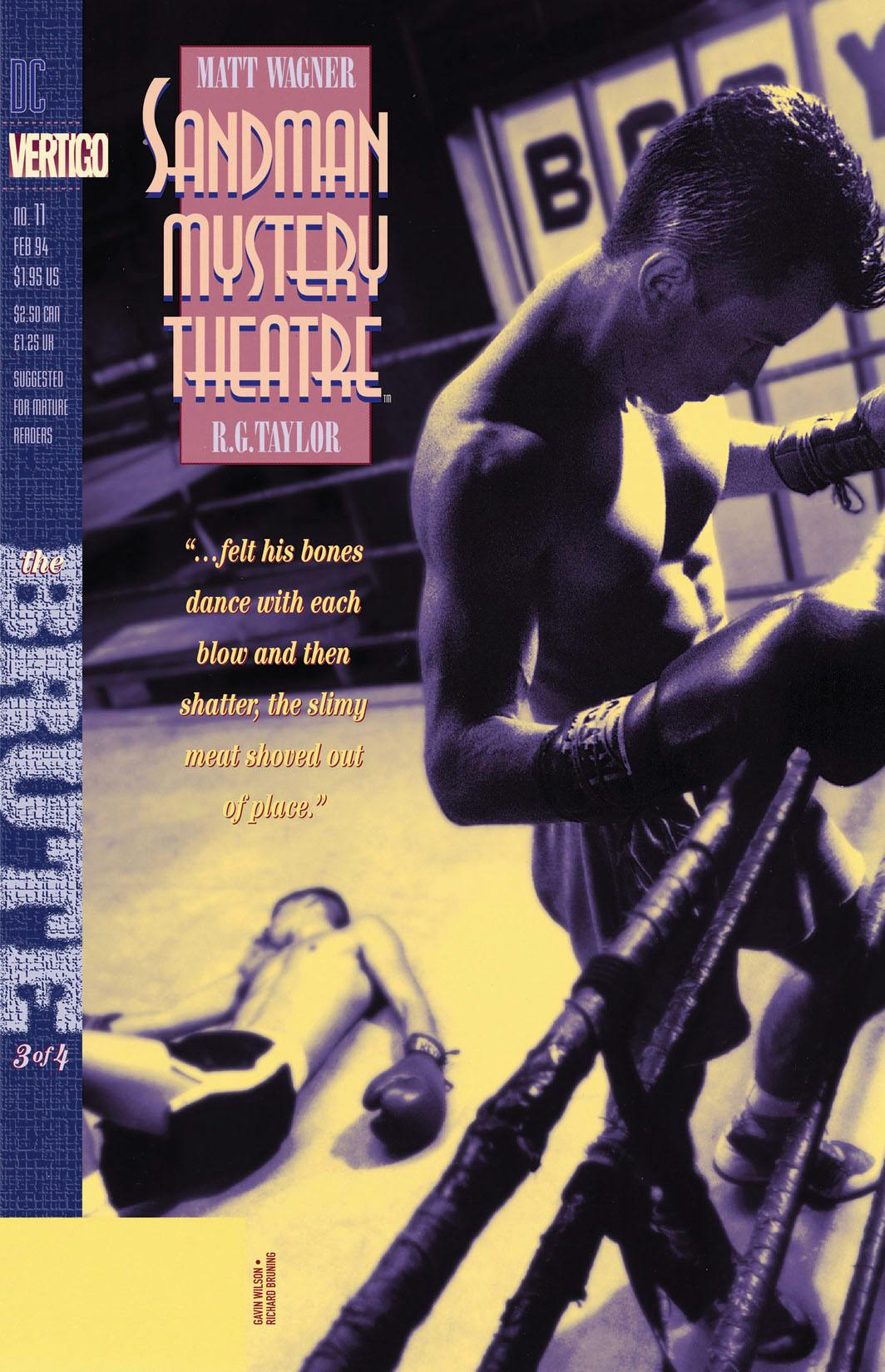 Sandman Mystery Theatre #11 preview images