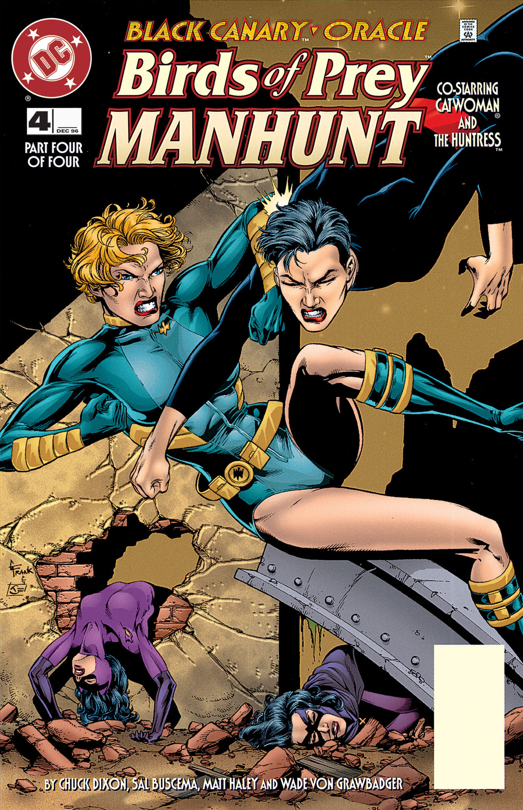 Birds of Prey: Manhunt #4 preview images