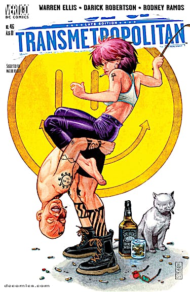 Transmetropolitan #46 preview images