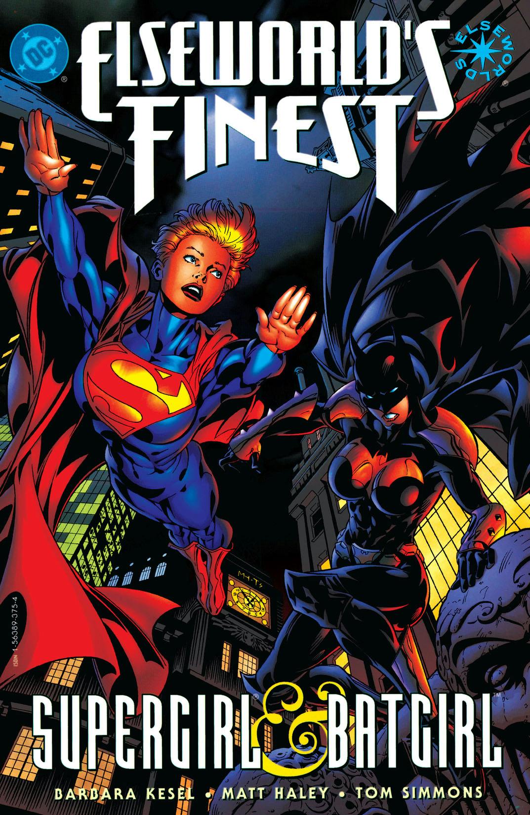 Elseworld's finest supergirl & batgirl