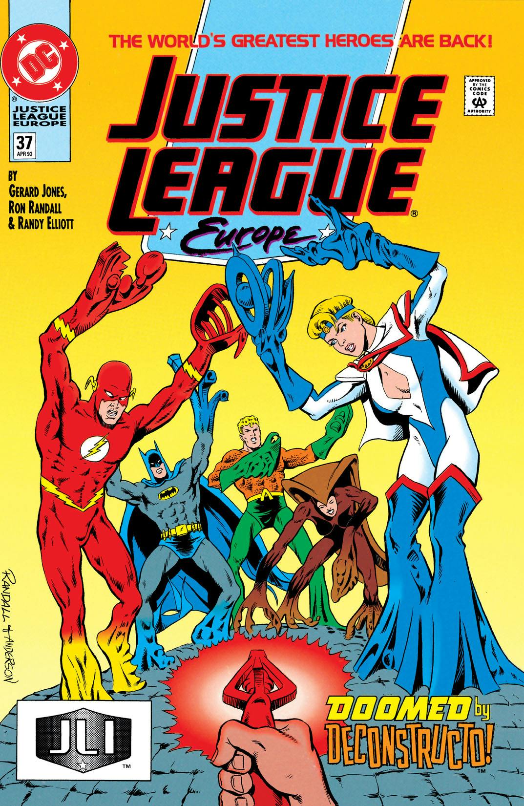 Justice League Europe #37