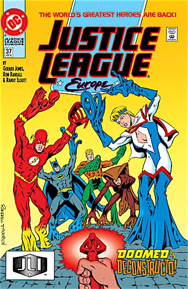 Justice League Europe #37 preview images