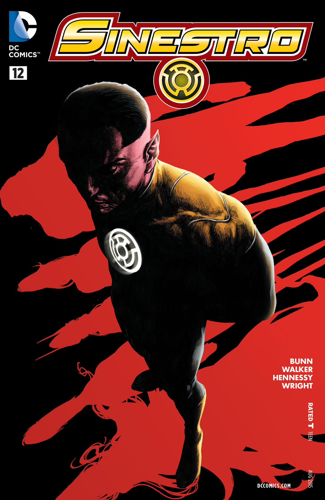Sinestro #12 preview images