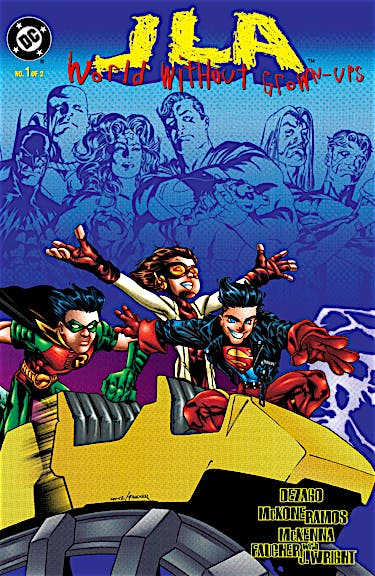 JLA: World Without Grown-Ups #1 preview images