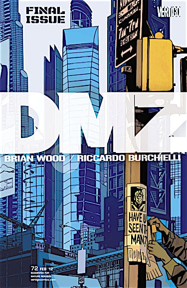 DMZ #72 preview images