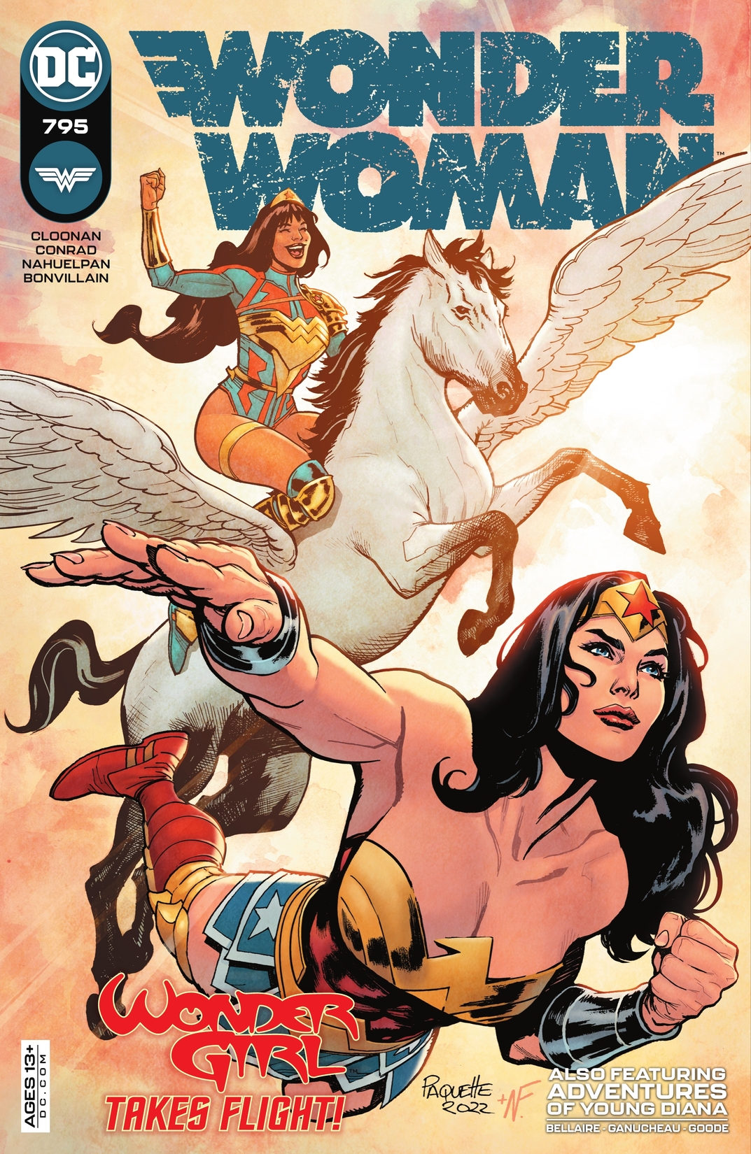 Wonder Woman #795 preview images
