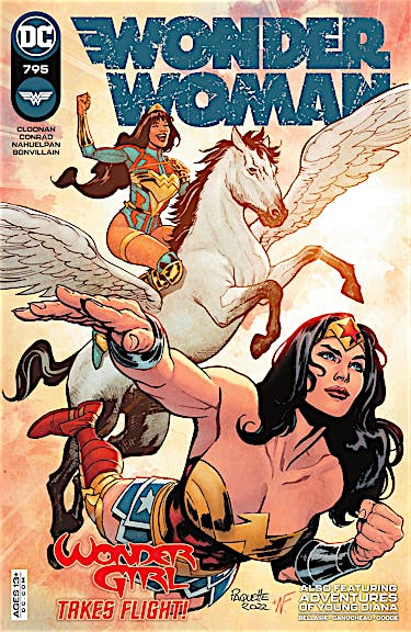 Wonder Woman #795 preview images
