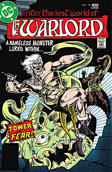 Warlord #10 preview images