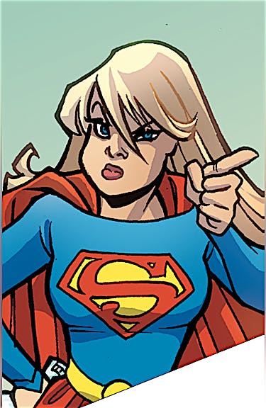 Wednesday Comics Supergirl DC Go! Edition #1 preview images