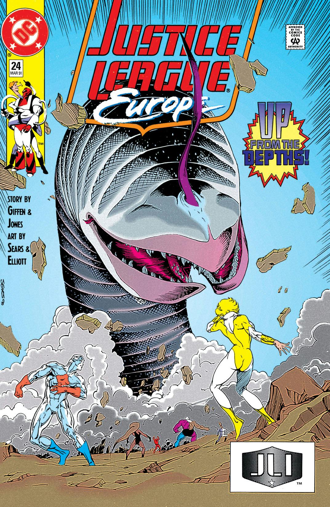 Justice League Europe #24 preview images