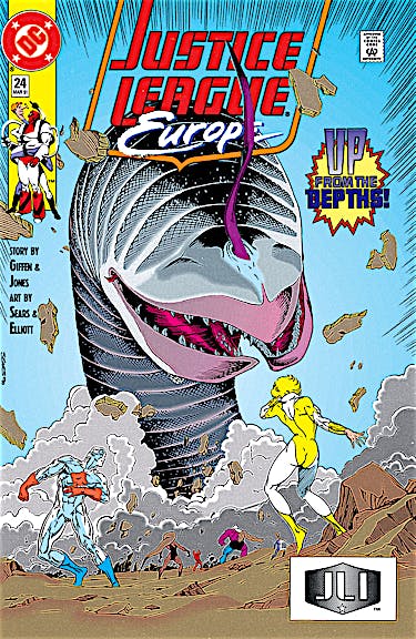 Justice League Europe #24 preview images