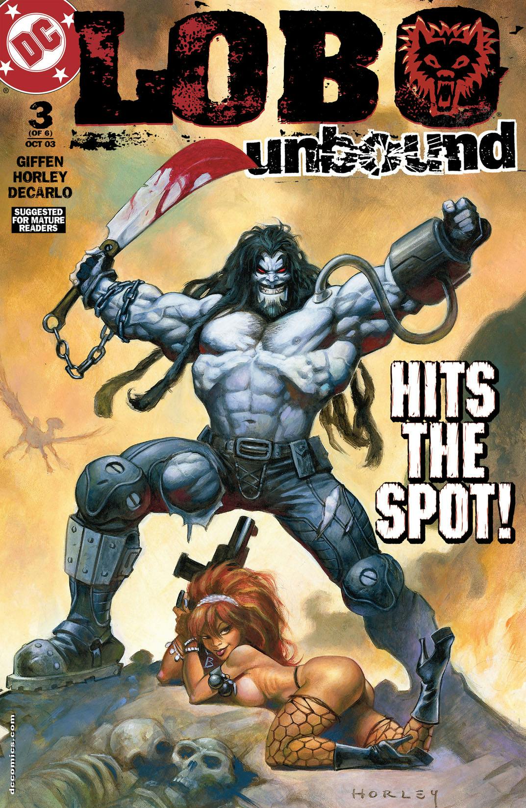 Lobo Unbound #3 preview images
