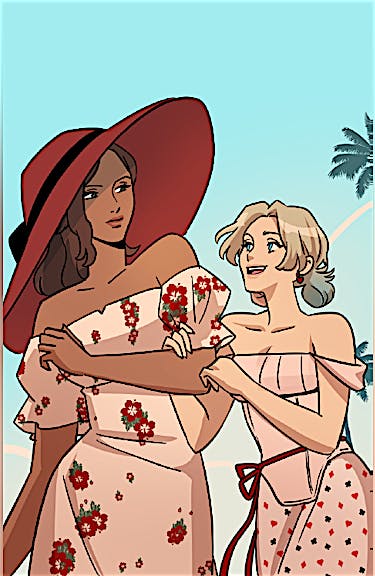 Harley Quinn in Paradise #23 preview images