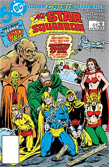 All-Star Squadron #51 preview images
