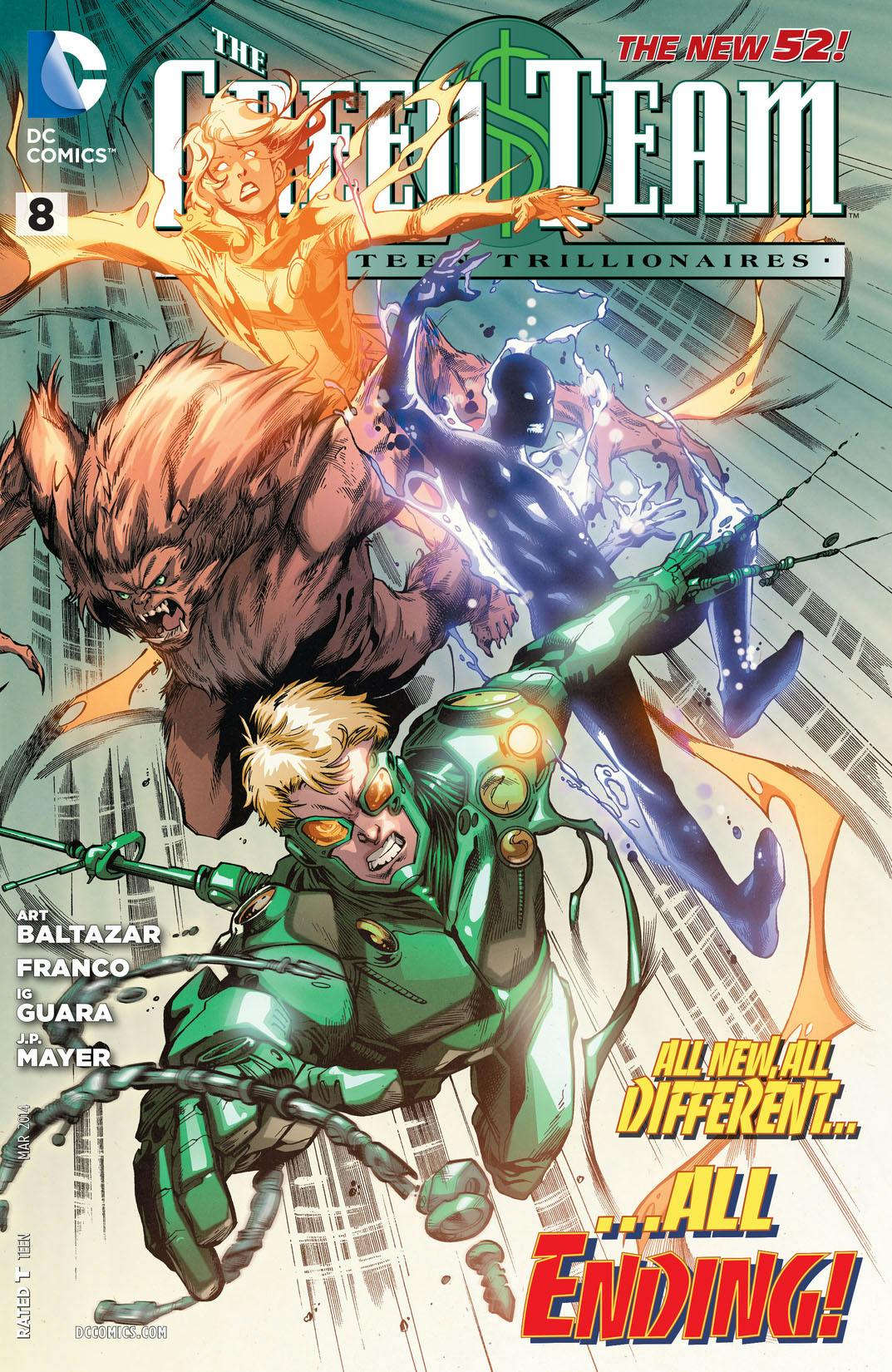 The Green Team: Teen Trillionaires (2013-) #8 preview images