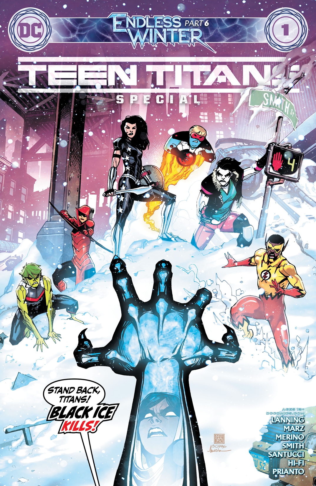 Teen Titans: Endless Winter Special #1 preview images