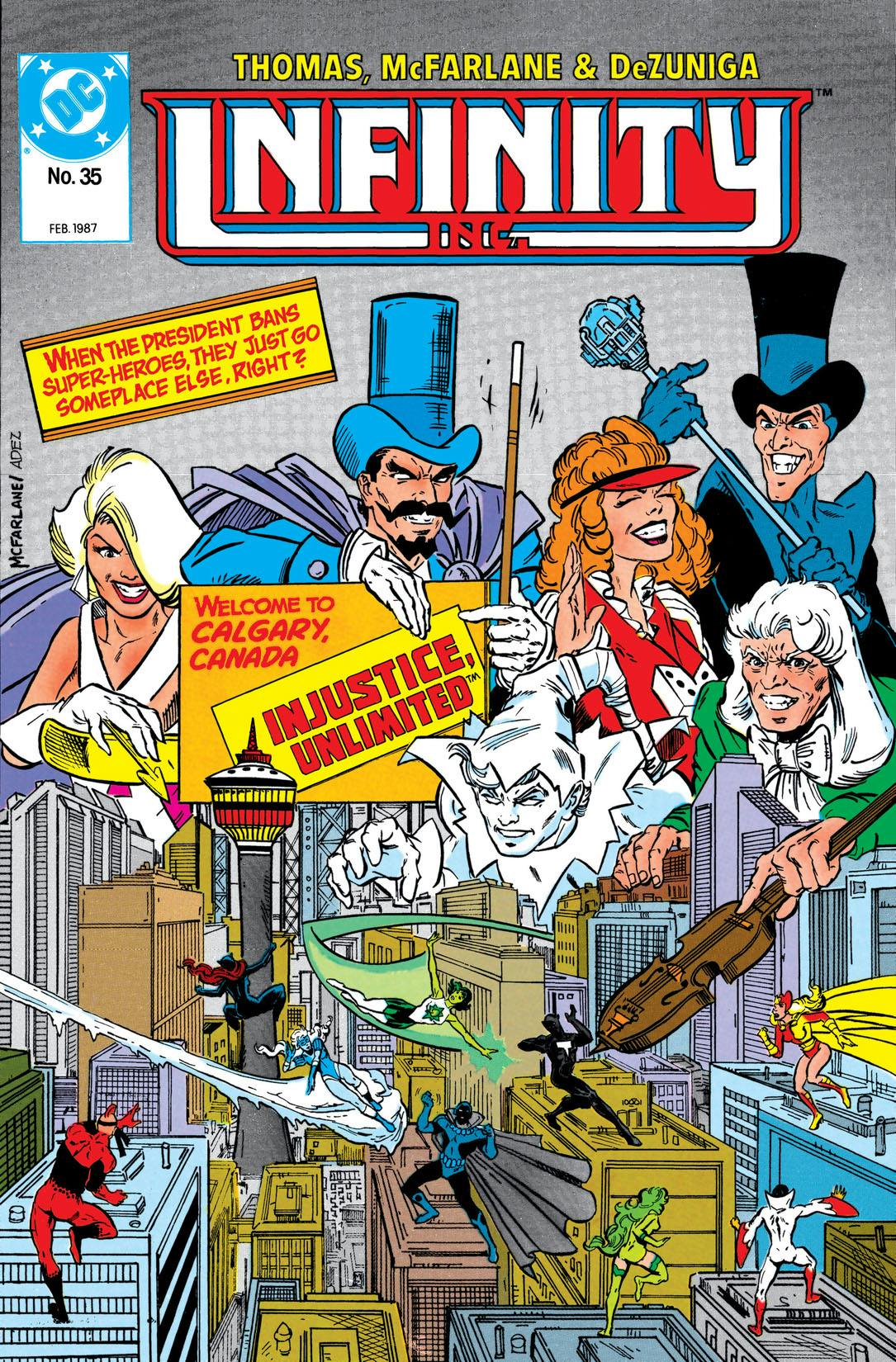 Infinity, Inc. (1984-) #35 preview images