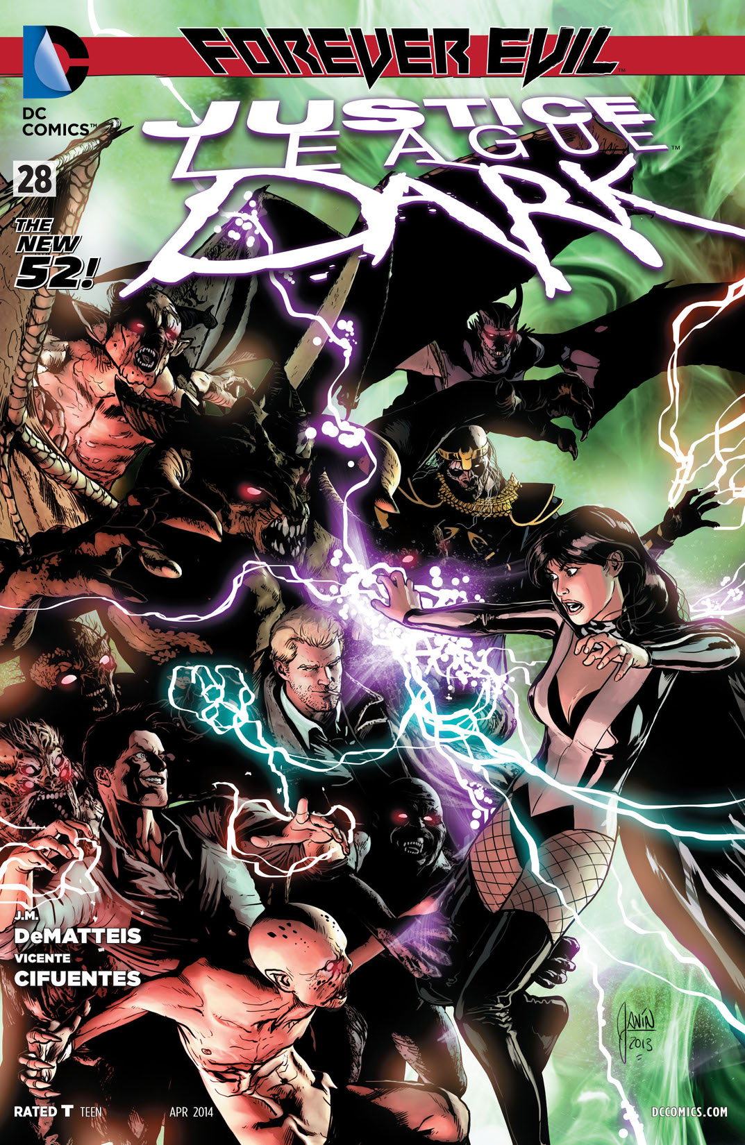 Justice League Dark (2011-) #28 preview images