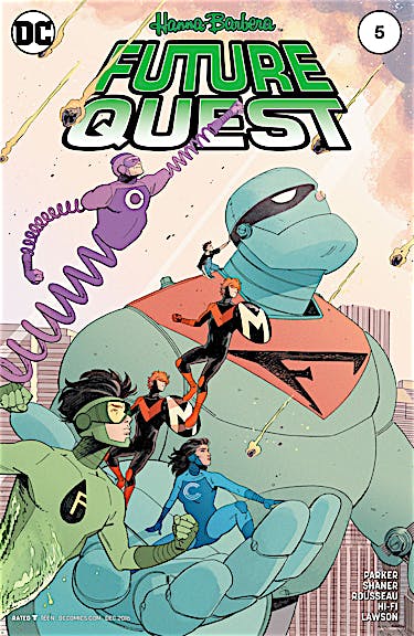 Future Quest #5 preview images