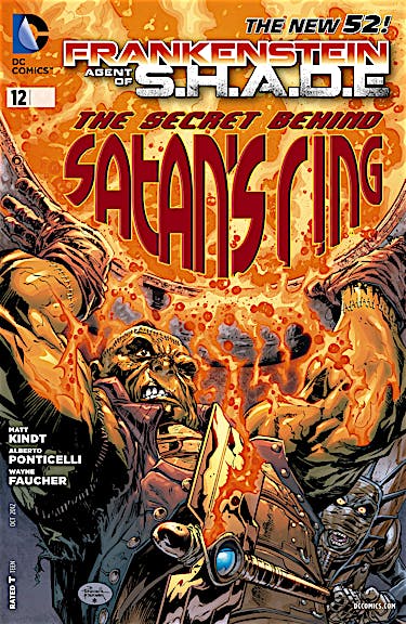 Frankenstein, Agent of SHADE #12 preview images