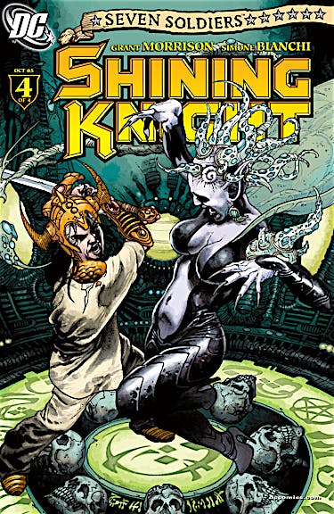 Seven Soldiers: Shining Knight #4 preview images