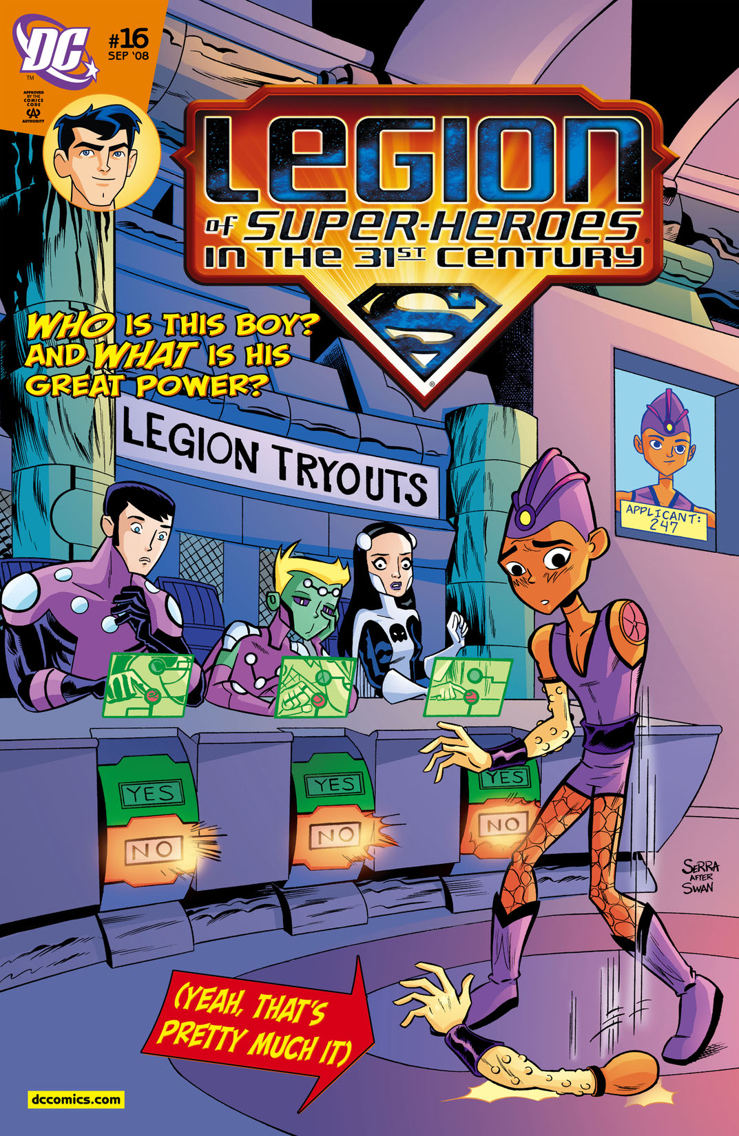 The Legion of Super-heroes in the 31st Century #16 preview images