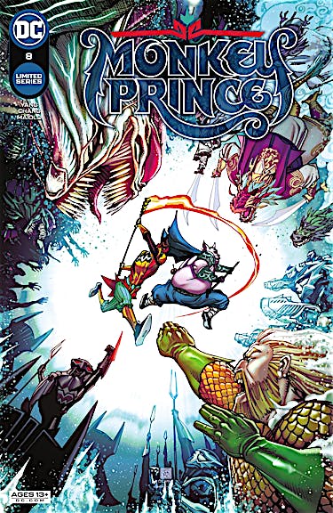 Monkey Prince #8 preview images
