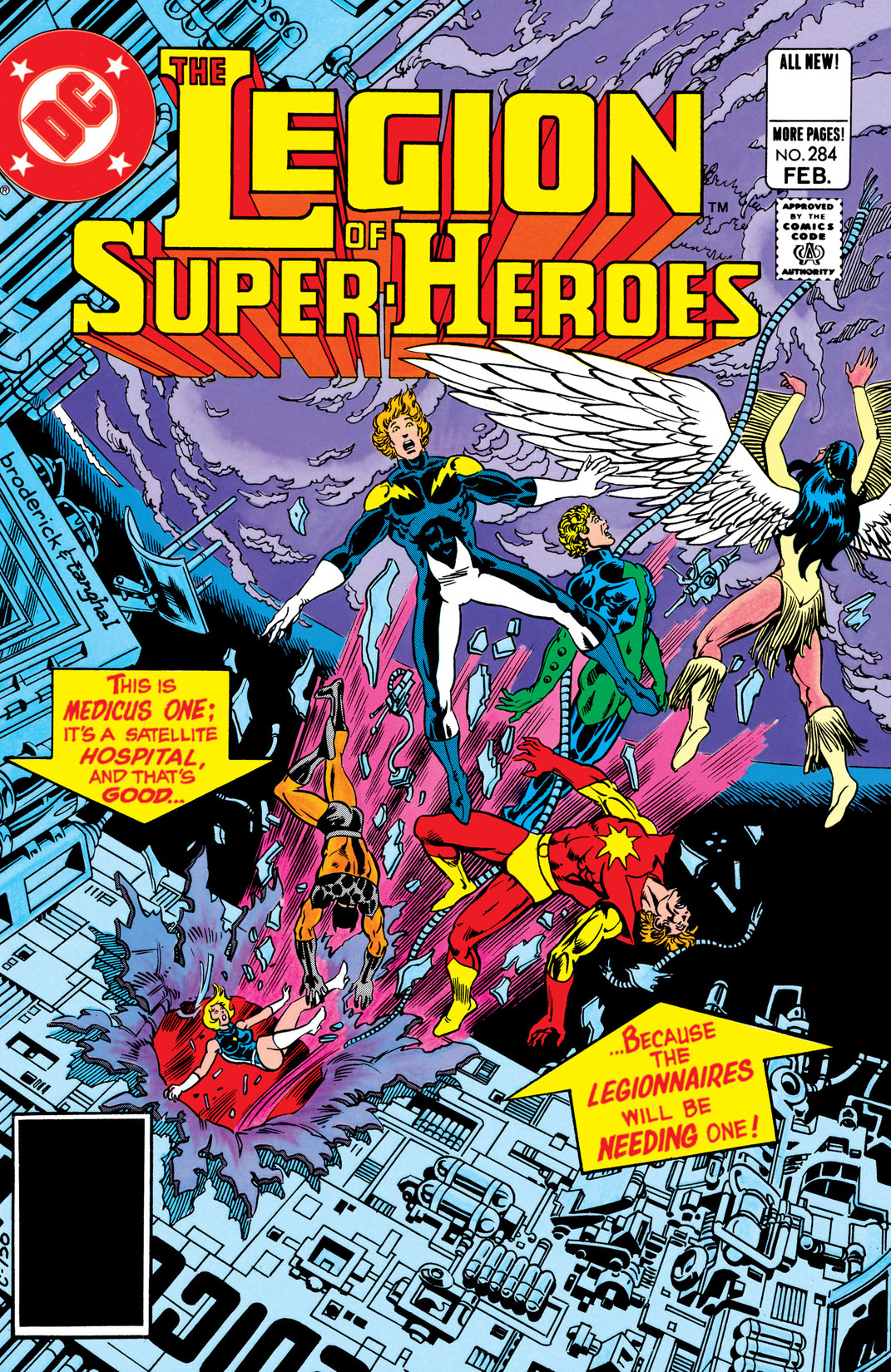 The Legion of Super-Heroes (1980-) #284 preview images