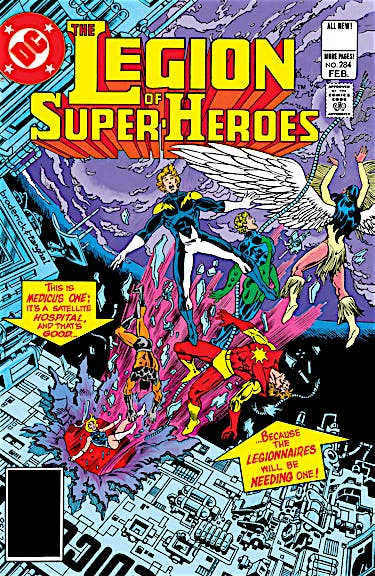 The Legion of Super-Heroes (1980-) #284 preview images
