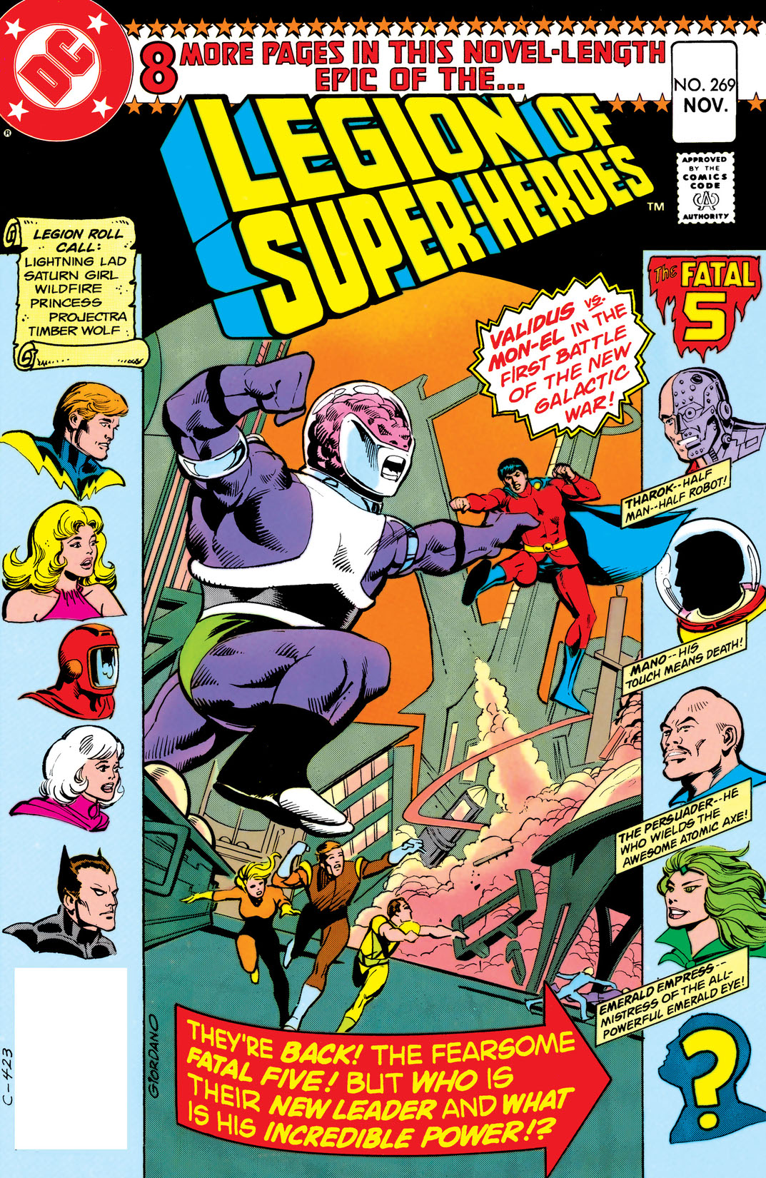 The Legion of Super-Heroes (1980-) #269 preview images