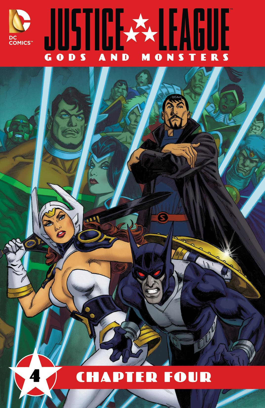 Justice League: Gods & Monsters #4 preview images