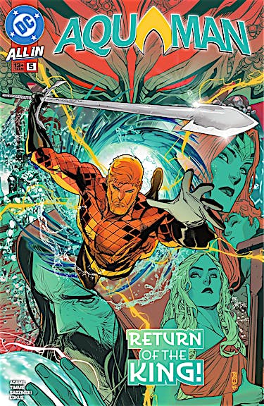 Aquaman #5 preview images