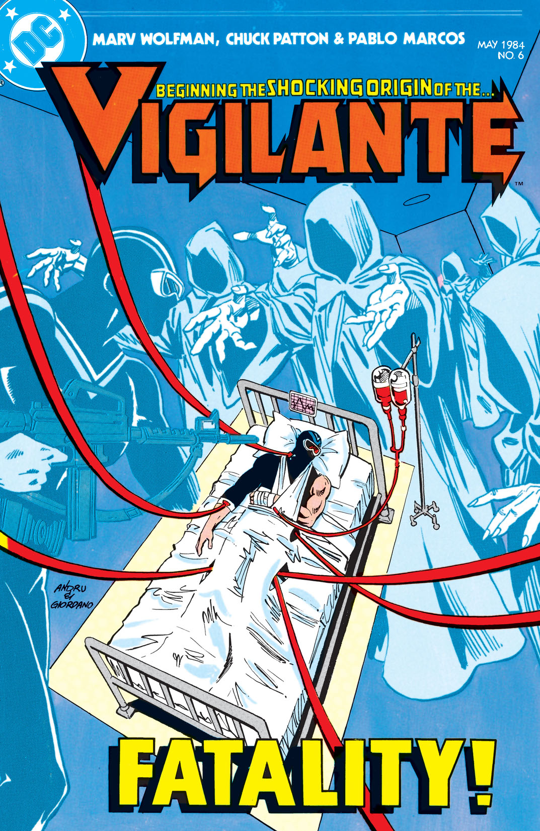 The Vigilante #6 preview images