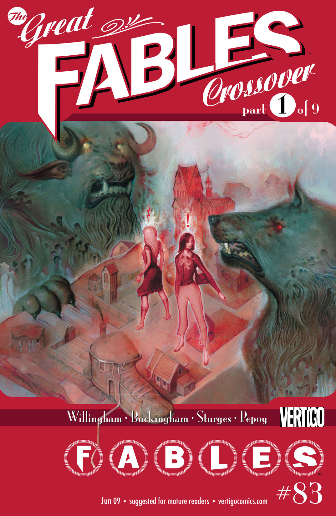 Fables #83 preview images