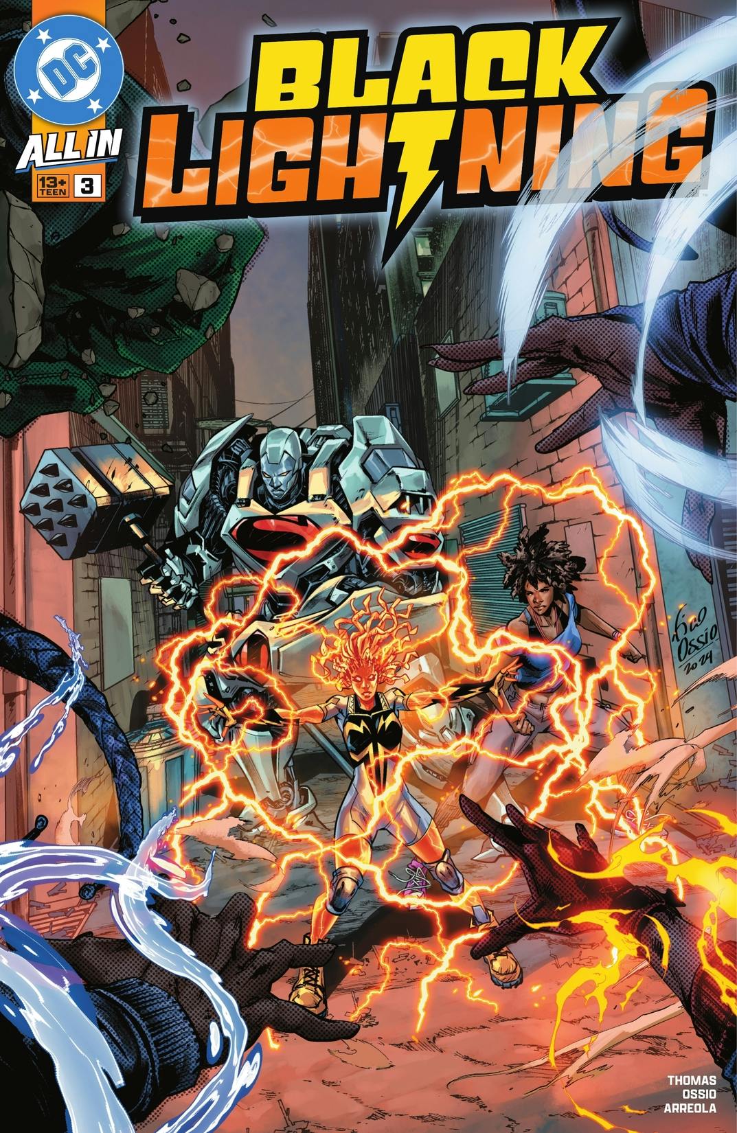 Black Lightning #3 preview images